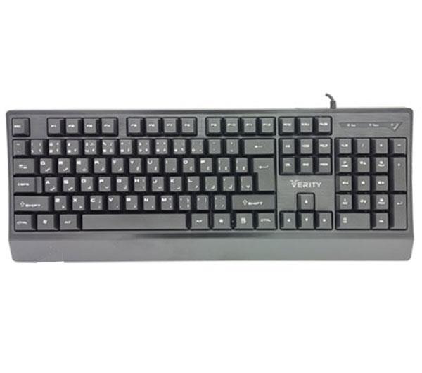 کیبورد وریتی مدل V-KB6131 Verity V-KB6131 Wired Keyboard